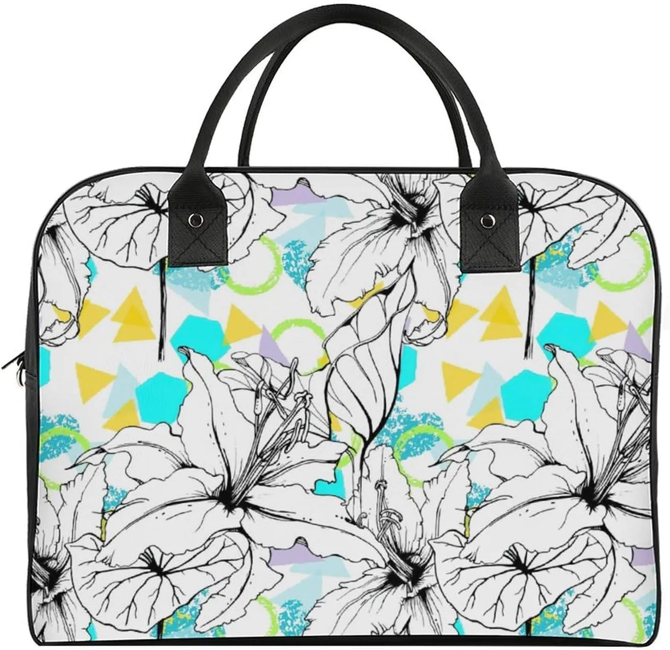 Unisex Casual Nylon Santa Gifts Simple Handbag for Travel 13" X 19" X 8"