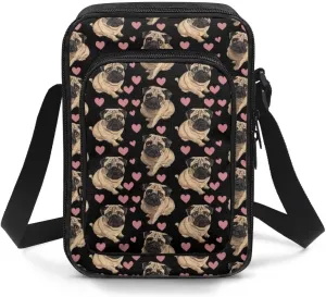 Uourmeti Crossbody Shoulder Bag Kids Cross Body Wallet Purse Phone Case