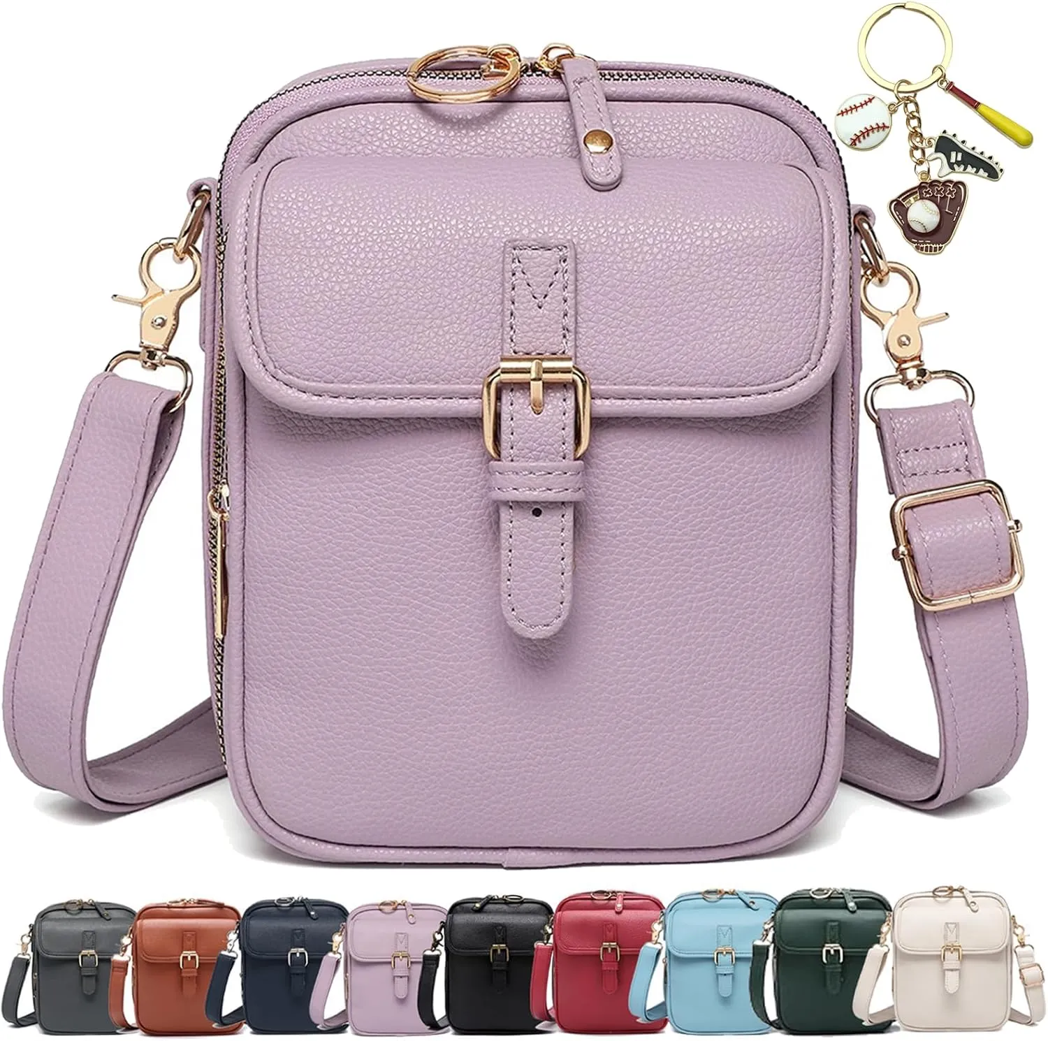 Urvashi Crossbody Leather Bag, Collaboraten1 Crossbody Leather Bag, Anti Theft Mini Crossbody Sling Bags for Women