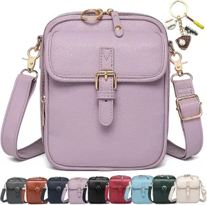 Urvashi Crossbody Leather Bag, Collaboraten1 Crossbody Leather Bag, Anti Theft Mini Crossbody Sling Bags for Women