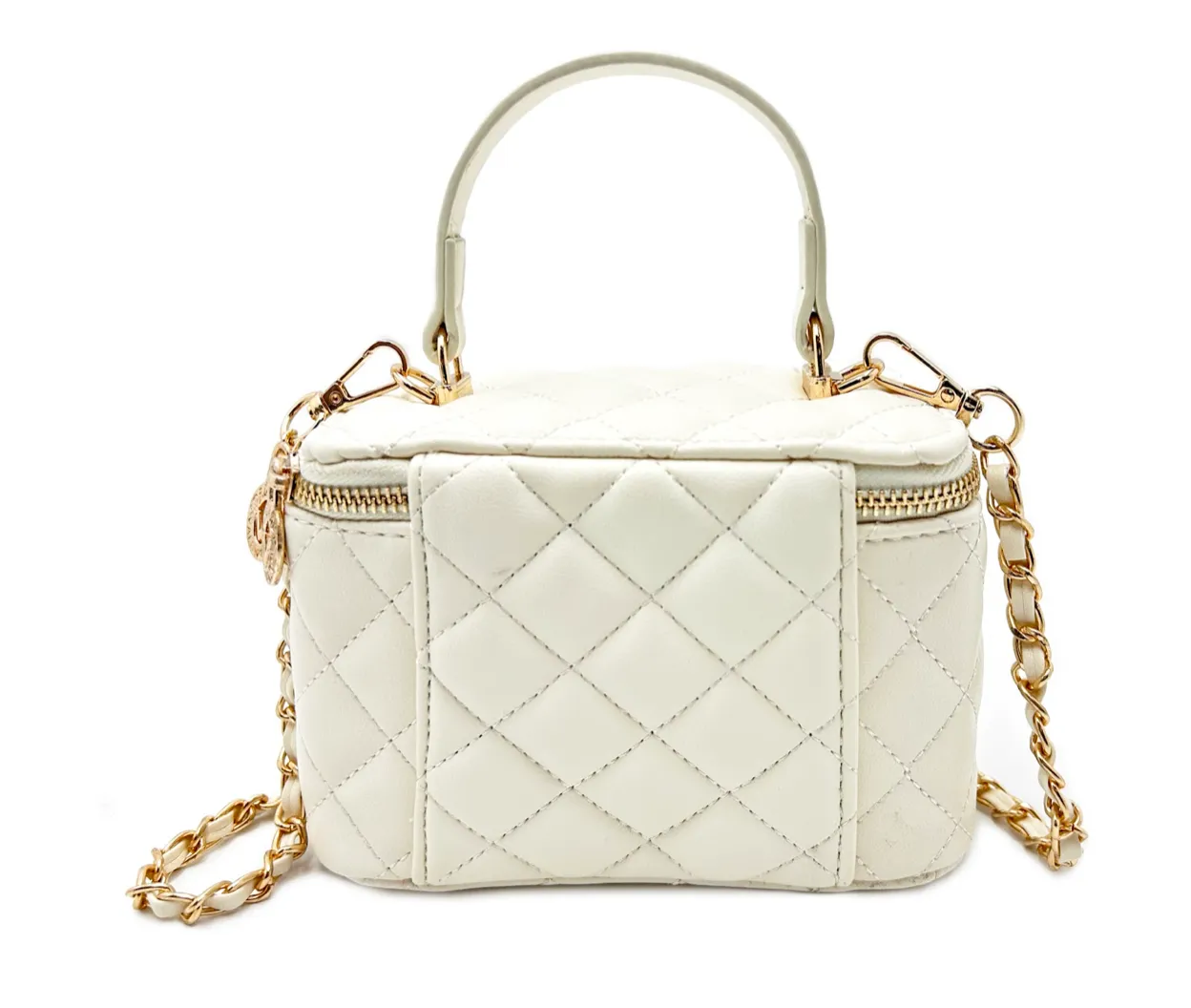 Valentino Orlandi Top Handle Vanity Box Bag