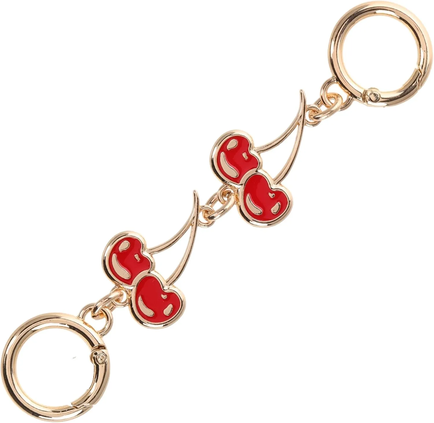 VALICLUD Fashionable Cherry Bag Extender Chain Purse Chain Accessories for Women's Handbags