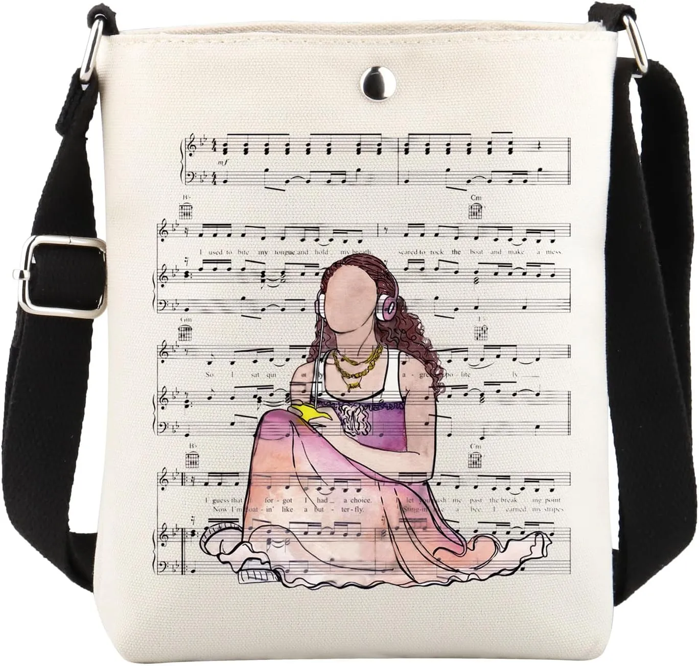 VAMSII Juliet Musical Theatre Crossbody Bag Pouch And Juliet Cast Gift Juliet Musical Merch