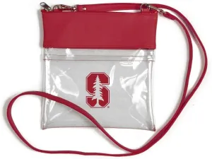 Vegan Leather Collegiate Crossbody Bag (Stadium Approved) (Stanford)