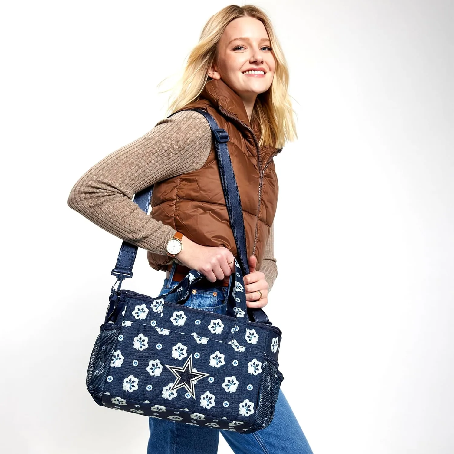 Vera Bradley Women's Recycled Lighten Up NFL Cooler (Multiple Teams Available)