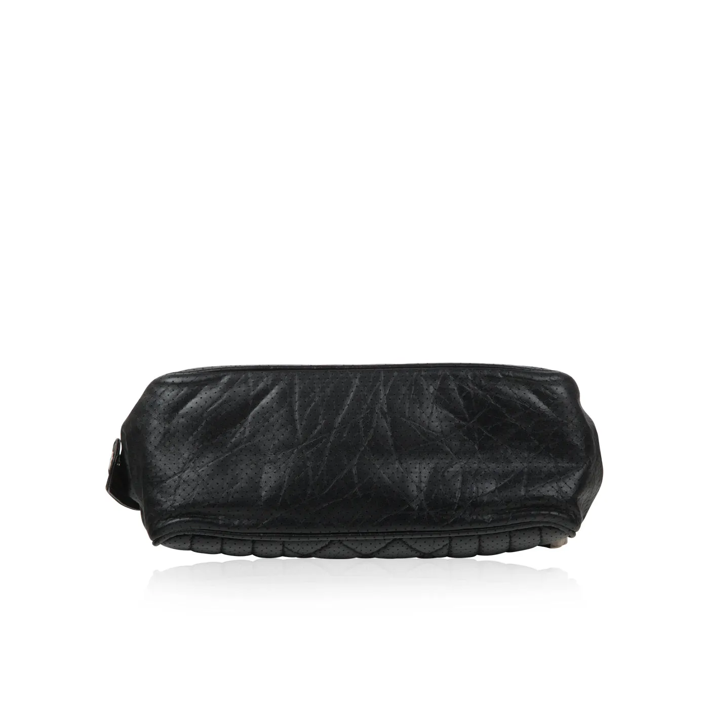 Vintage Perforated Shoulder Bag