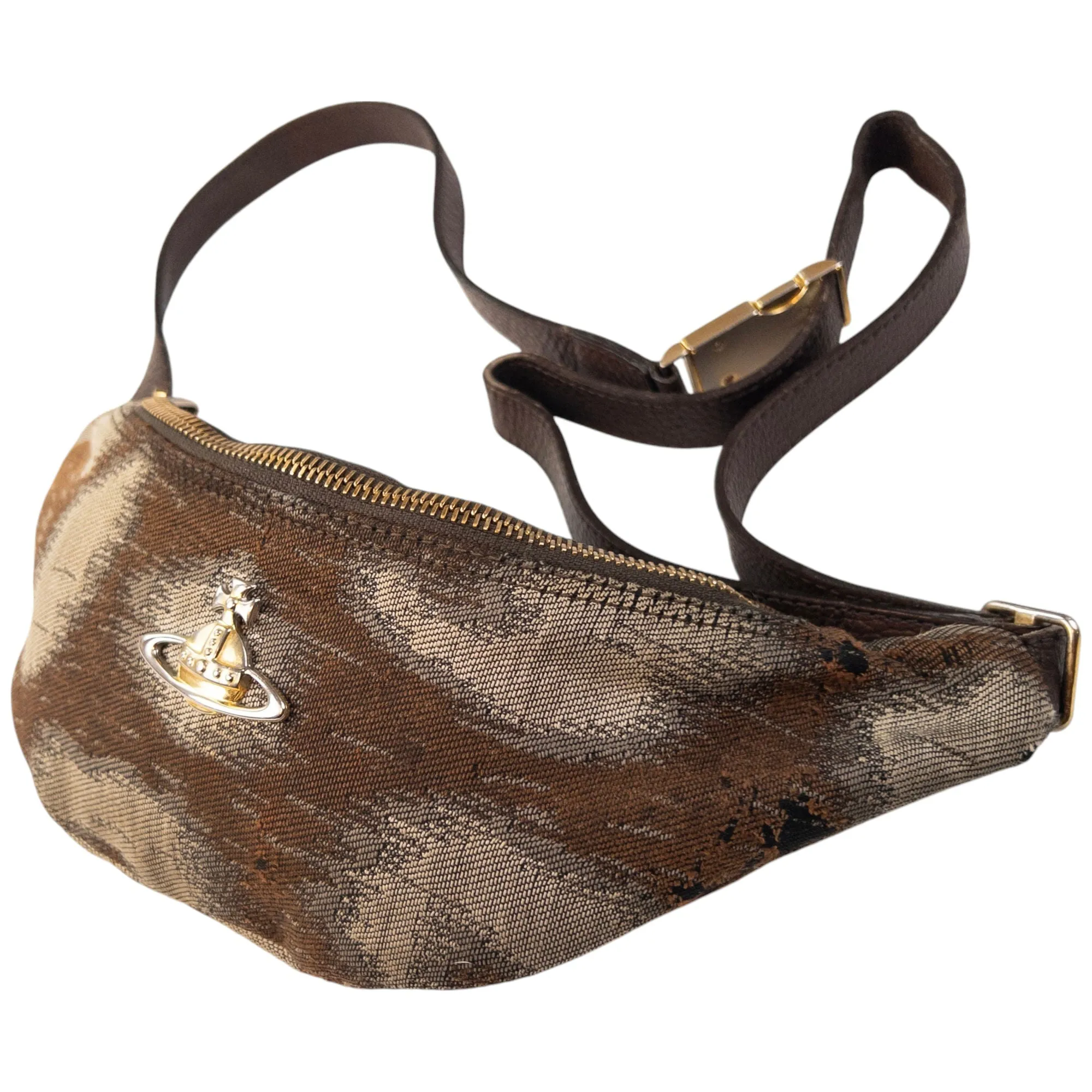 Vintage Vivienne Westwood Pattern Crossbody Bag