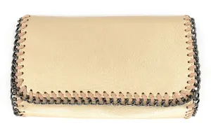 VL Handbag with Chain Accent