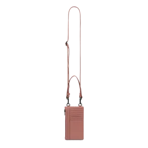 Voyager phone holder bag dusty rose