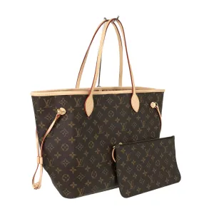 VUITTON MM LOUIS On-budget M40995 Monogram Neverfull bag Tote Hot bargain