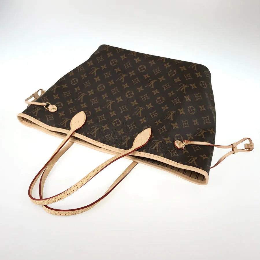 VUITTON MM LOUIS On-budget M40995 Monogram Neverfull bag Tote Hot bargain
