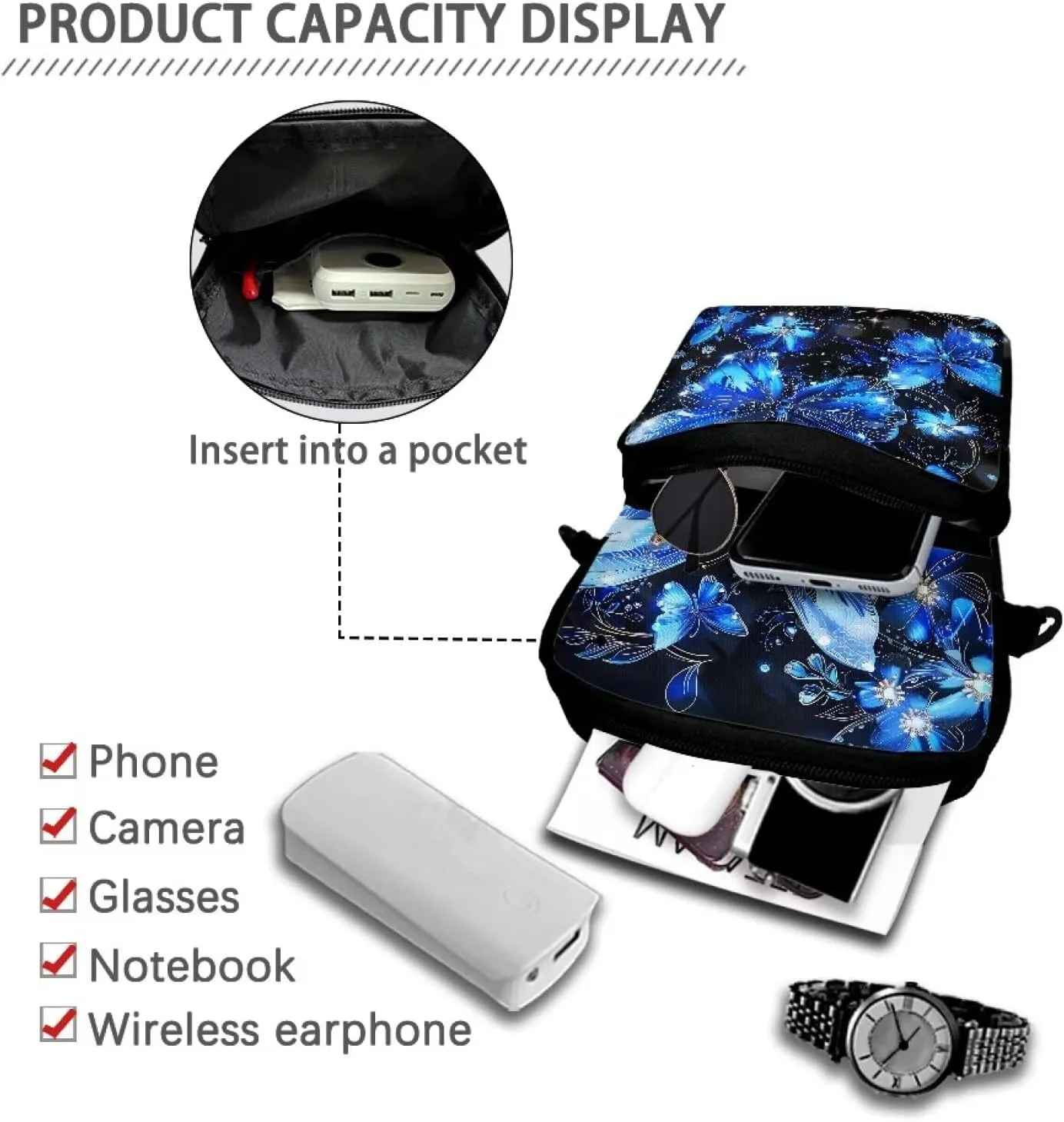 Waist Pack for Running Fanny Pack for Women and Men Crossbody Belt Bag Bum Bag with Adjustable Strap for Sports