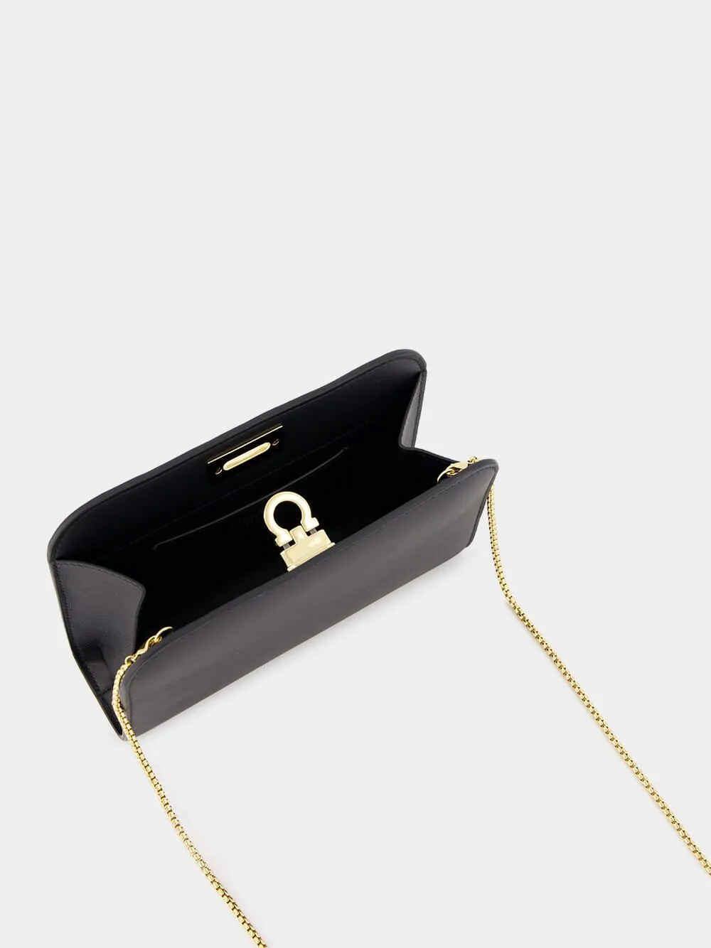Wanda Black Leather Mini Bag