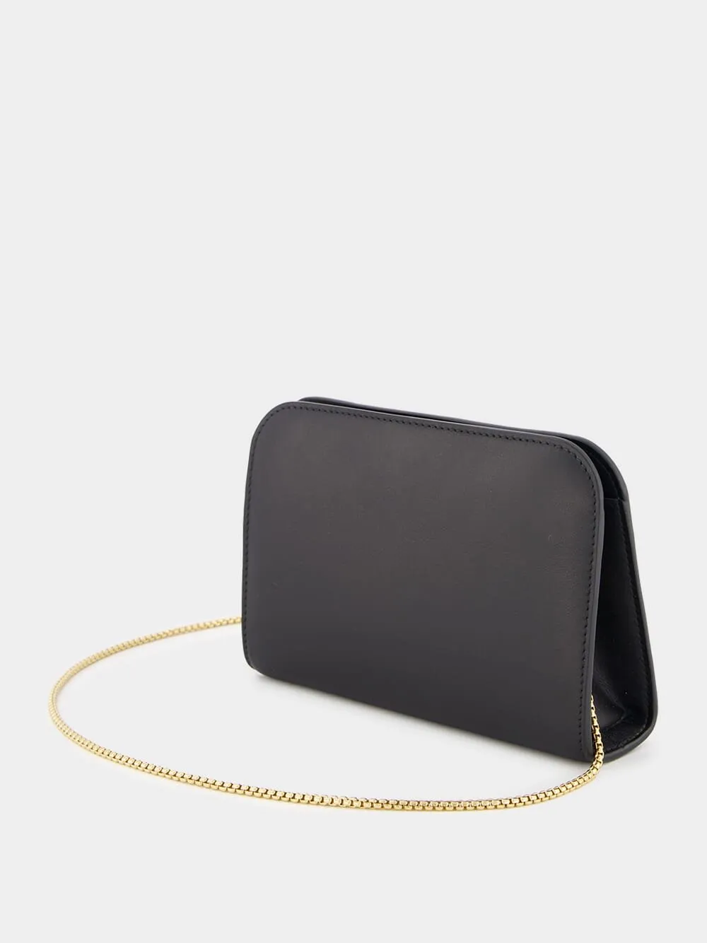 Wanda Black Leather Mini Bag