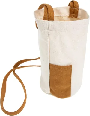 Water Bag Bottle Pouch Holder Wine Bottle Tote Bag Basketball Coffee Mug Wine Tote Water Bottle Carrier Cross Body Sling Milk Tea Cup Bag One Shoulder Canvas Bottle Rack