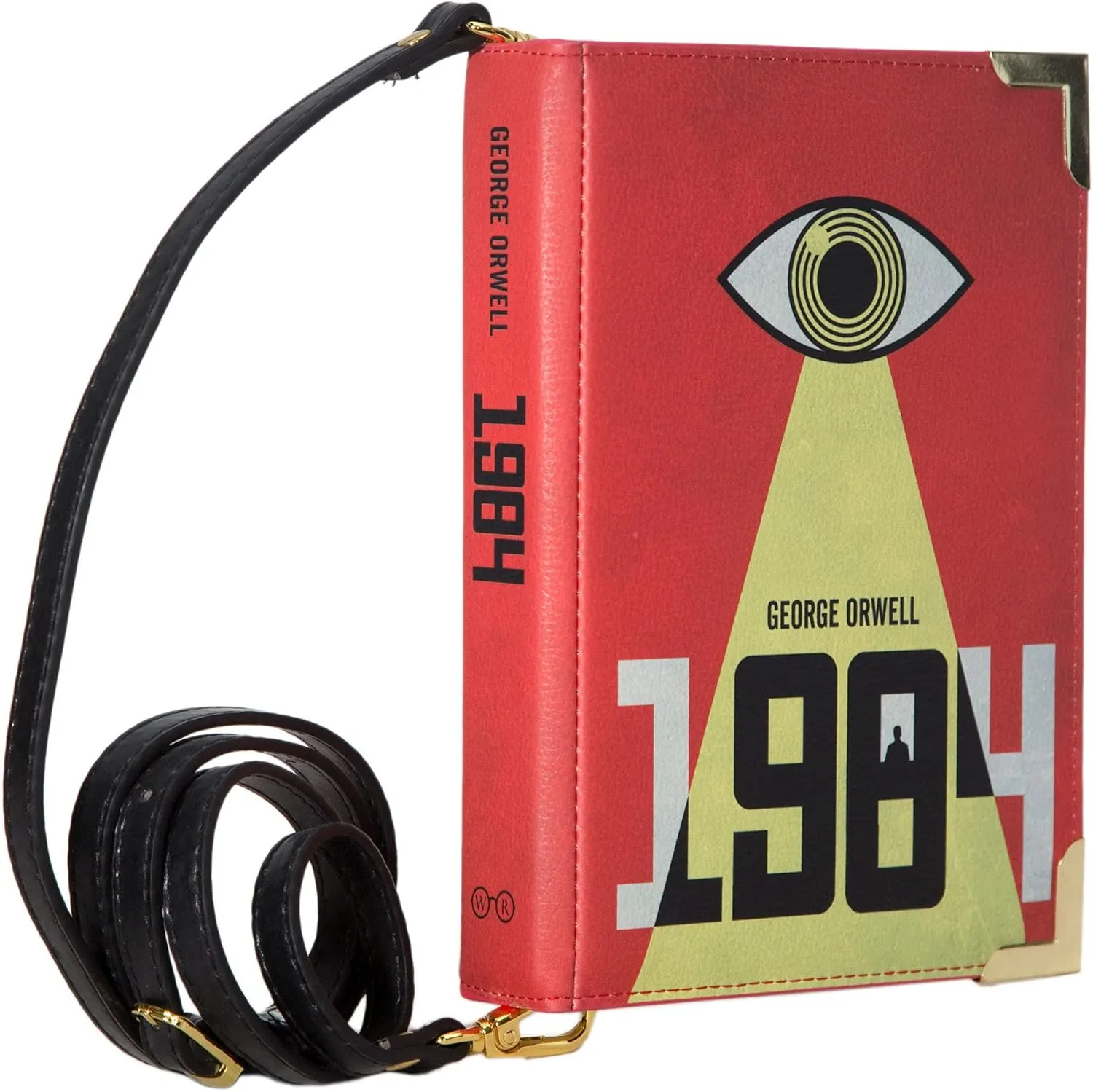 Well Read 1984 by George Orwell Large Book Themed Purse for Literary Lovers - Ideal Literary Gift for Book Club, Readers, Authors & Bookworms - Handbag & Crossbody Bag