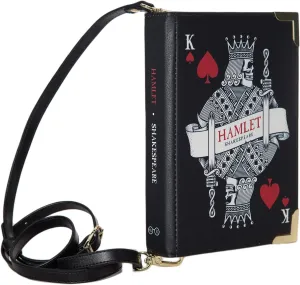 Well Read Co Crossbody Purse Handbag for Book Lovers - Hamlet, Vegan Leather, Large