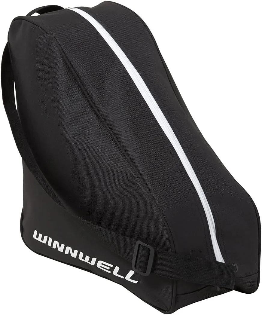 Winnwell Hockey Ice Skate Bag - Skate Bag for Ice Figure Skates, Inline & Roller Skating Equipment - Storage for Ice Skating Accessories