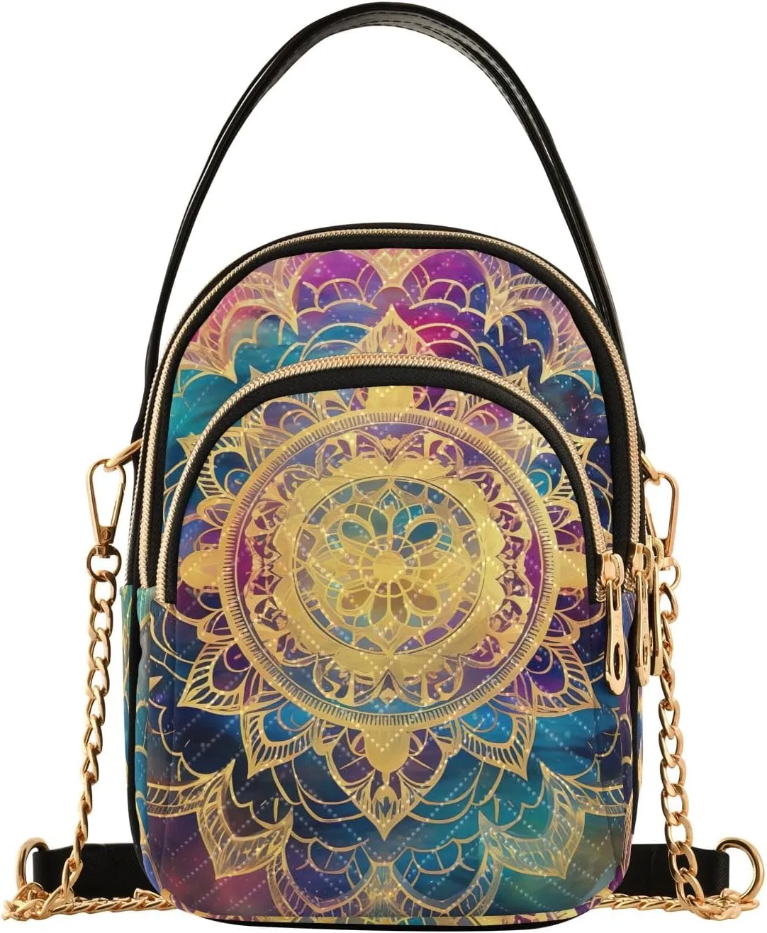 Winter Cute Scottish Cow Fashion Crossbody Bags for Women Chain Crossbody Bag