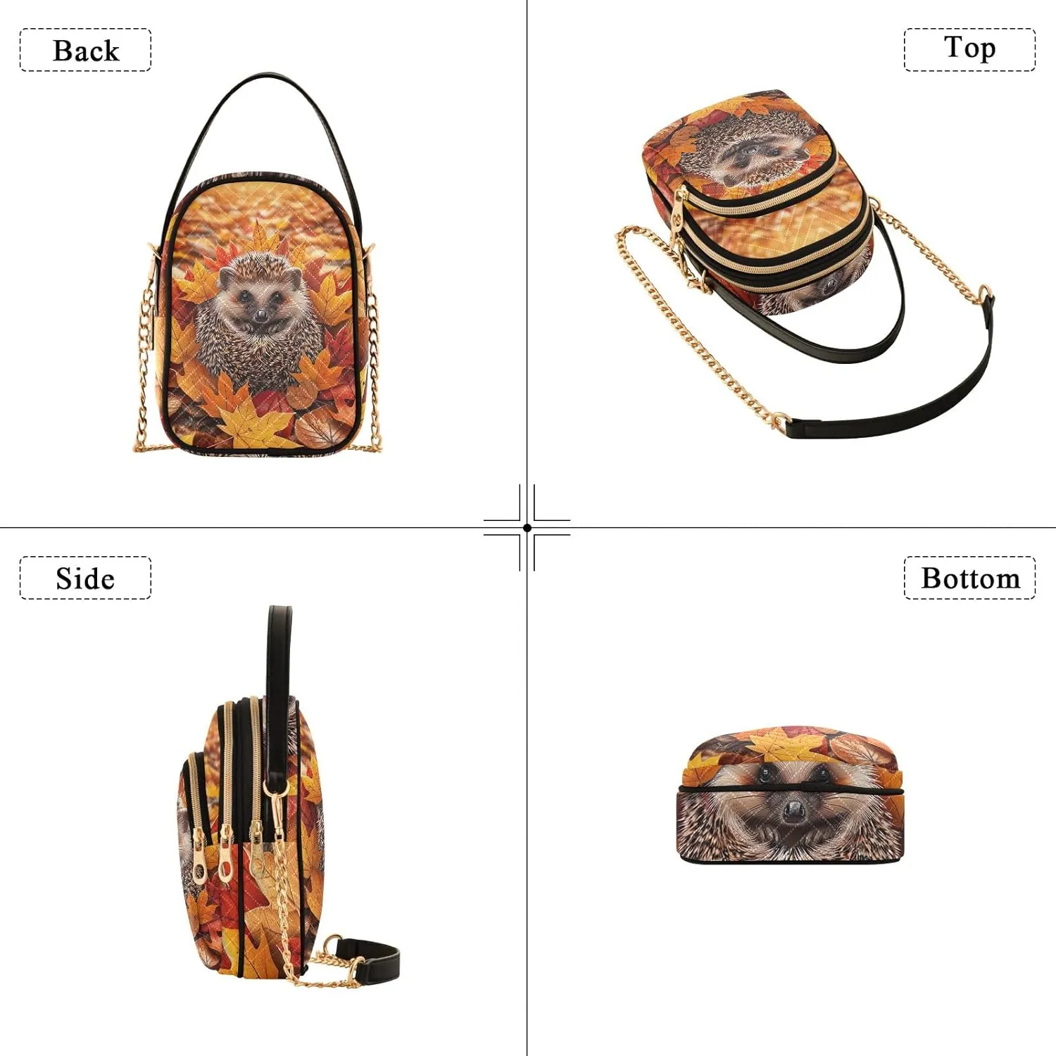 Women Crossbody Bags Quilted Purse with Chain