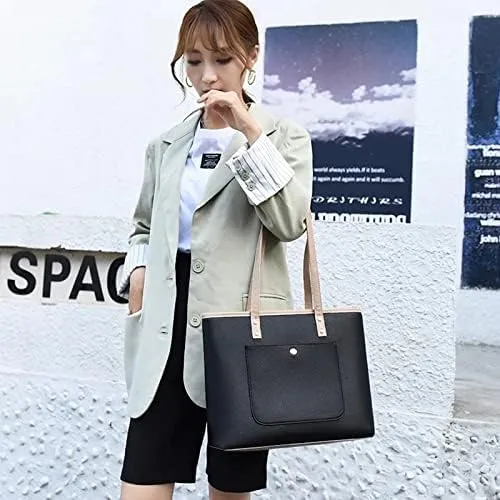 Women Laptop Bag Netbook Shoulder Bag Laptop Sleeve case Briefcase Handbag Tote Office Messenger Bags
