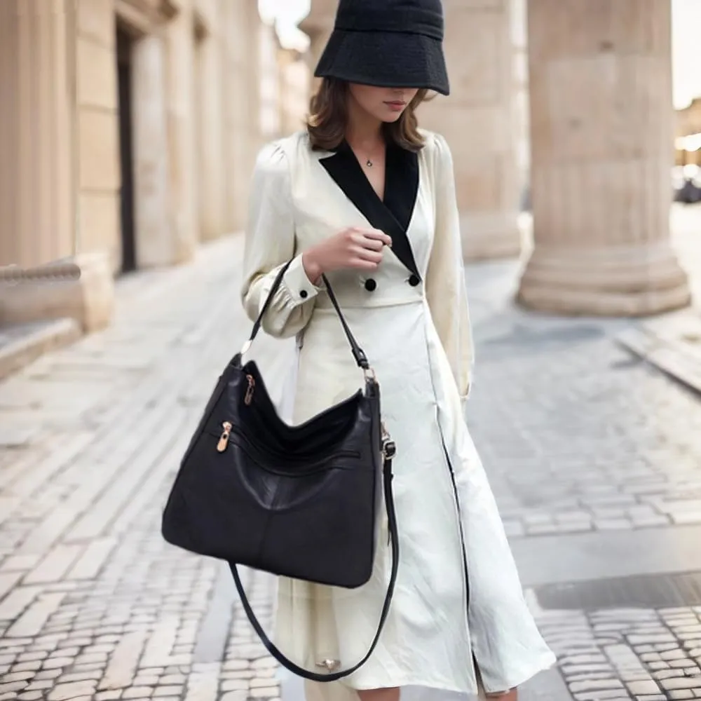 Women Large Crossbody Bags Ladies Satchel Shoulder Handbags Purse and Wallet Set for Women Totes Hobo Purses