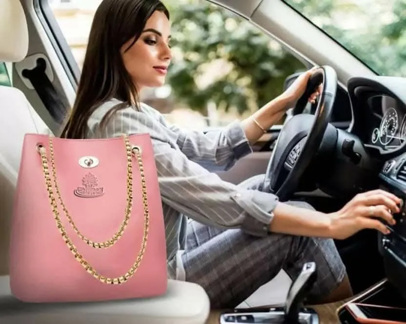 Women Pink Shoulder Bag