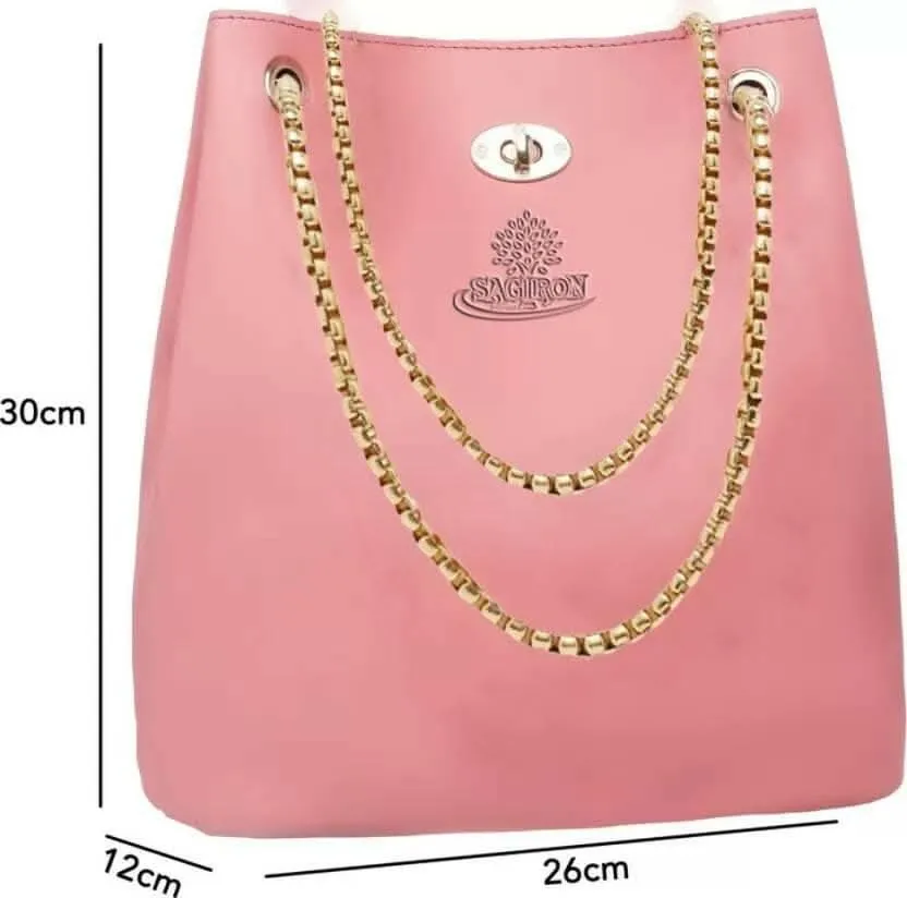 Women Pink Shoulder Bag