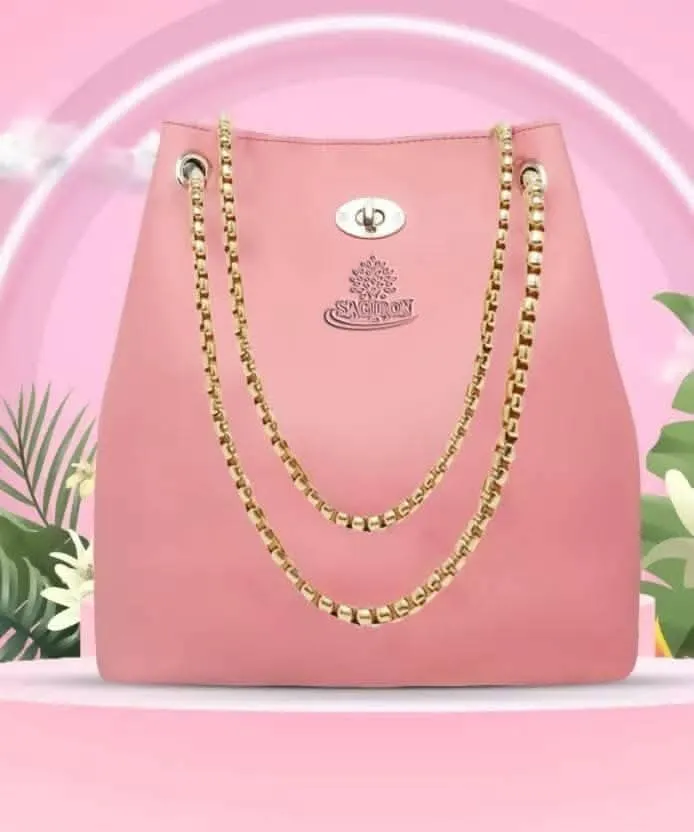 Women Pink Shoulder Bag