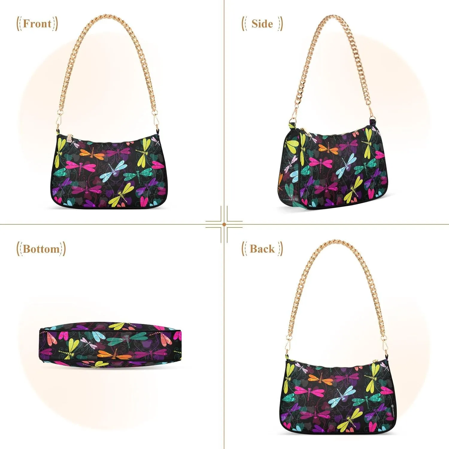 Women Shoulder Bag Crossbody Tote Handbag Chain Bag for Ladies