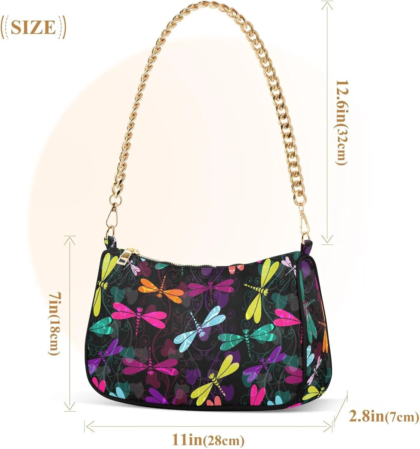 Women Shoulder Bag Crossbody Tote Handbag Chain Bag for Ladies