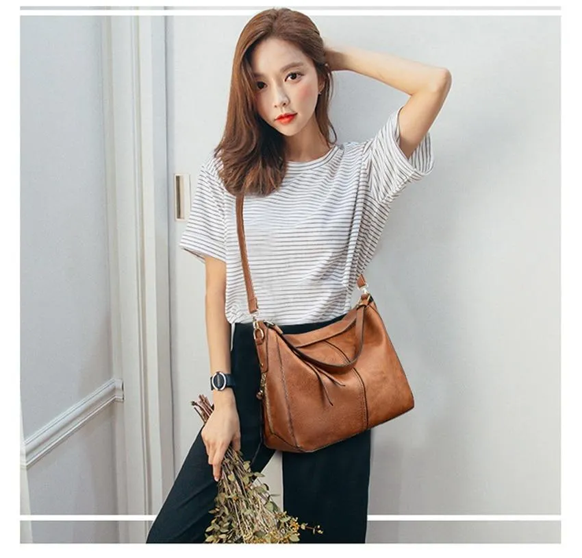 Women shoulder bag  hobo soft leather