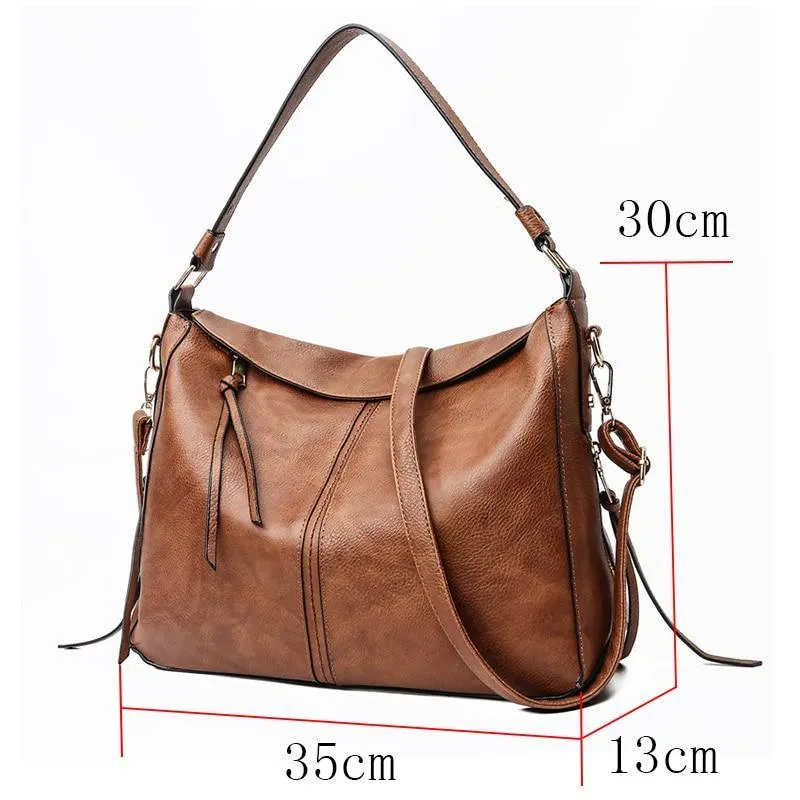 Women shoulder bag  hobo soft leather