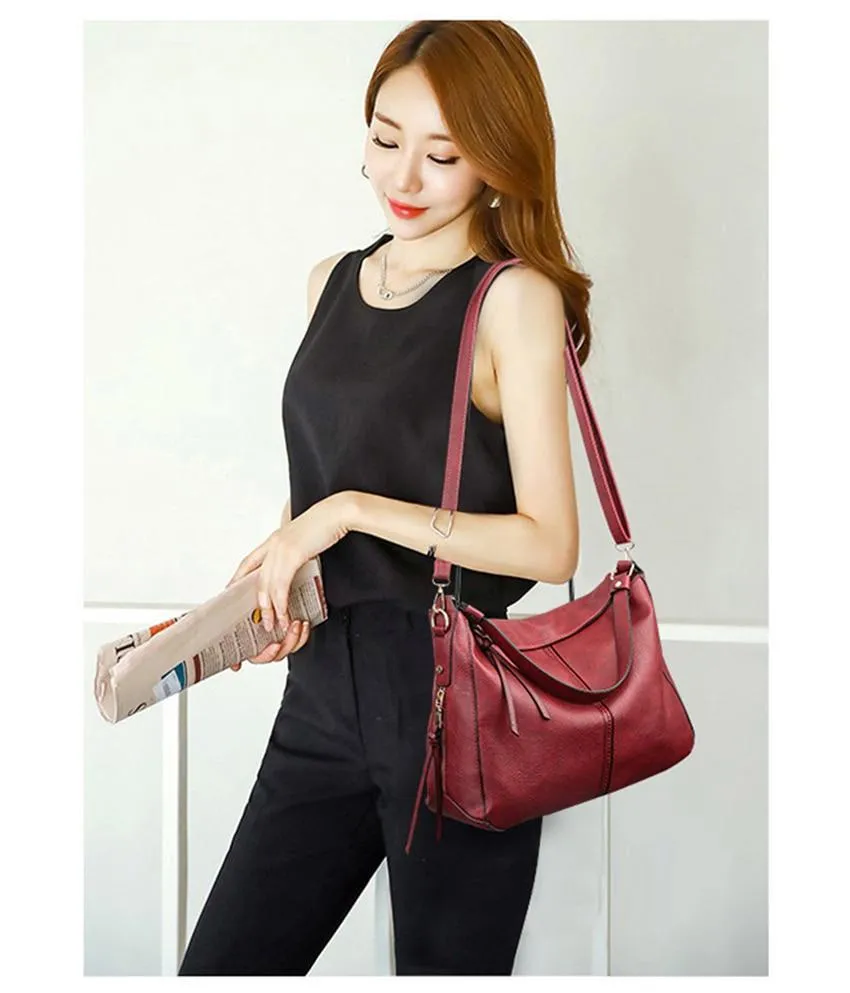 Women shoulder bag  hobo soft leather