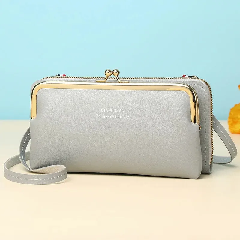 Women Sling Crossbody Wallet For Women | Mobile Phone Holder Purse With Shoulder Strap