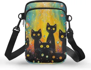 Womens Crossbody Bag Cell Phone Purse Wallet Small Shoulder Handbag Travel Sports Gym Bag