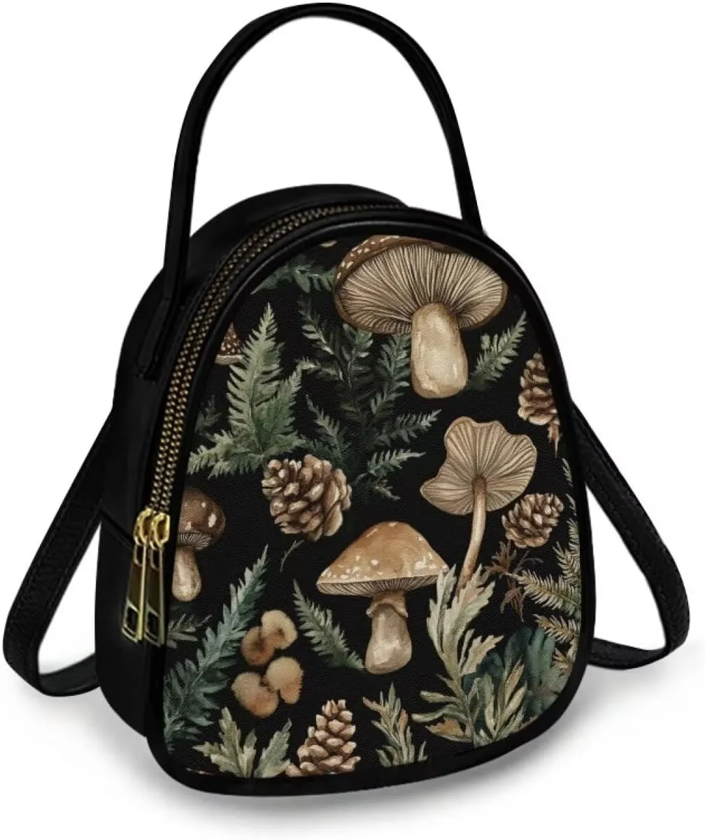 Womens Crossbody Bag Small Double Layer Purses for Women Shoulder Bag Trendy with Zipper Closure