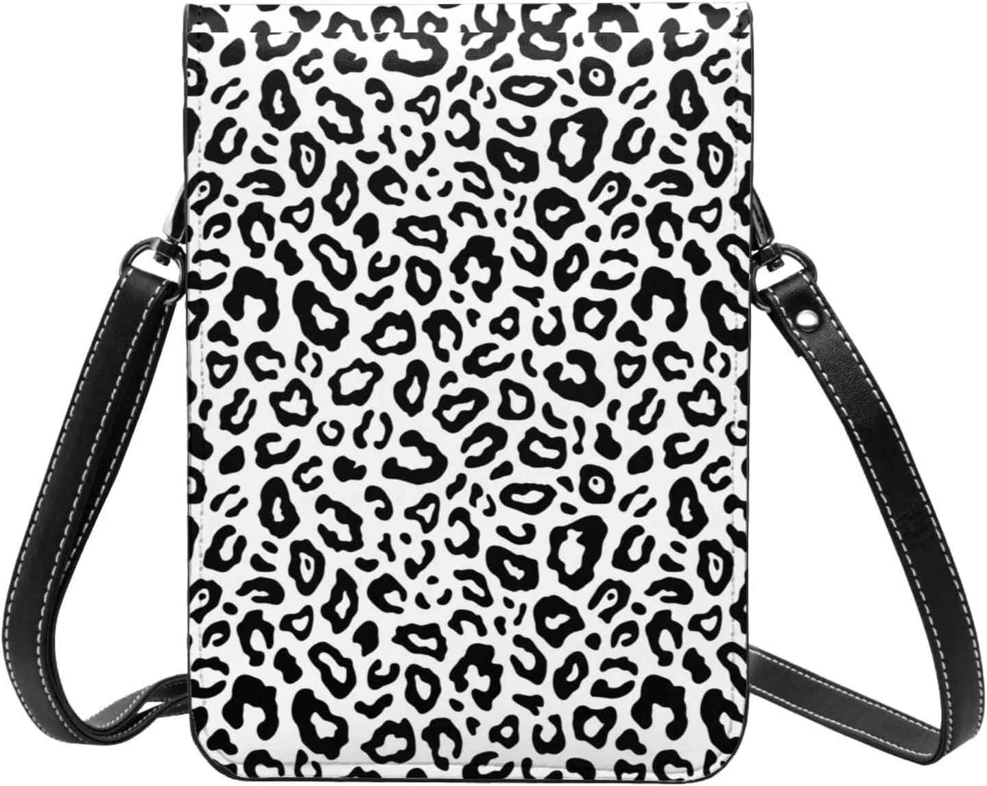 Womens Crossbody Bags Forest Animal Pattern Phone Bag Wallet Purses Adjustable Strap