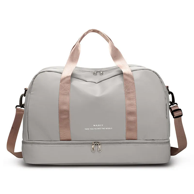 Women's Large Capacity Totes For Weekend Overnight Shoulder Bag.
