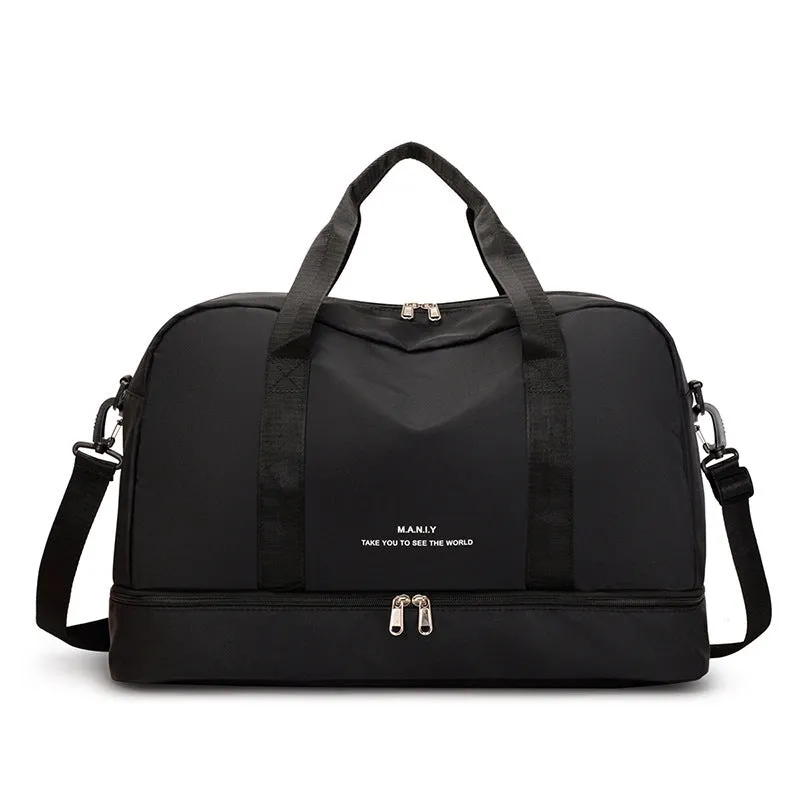 Women's Large Capacity Totes For Weekend Overnight Shoulder Bag.