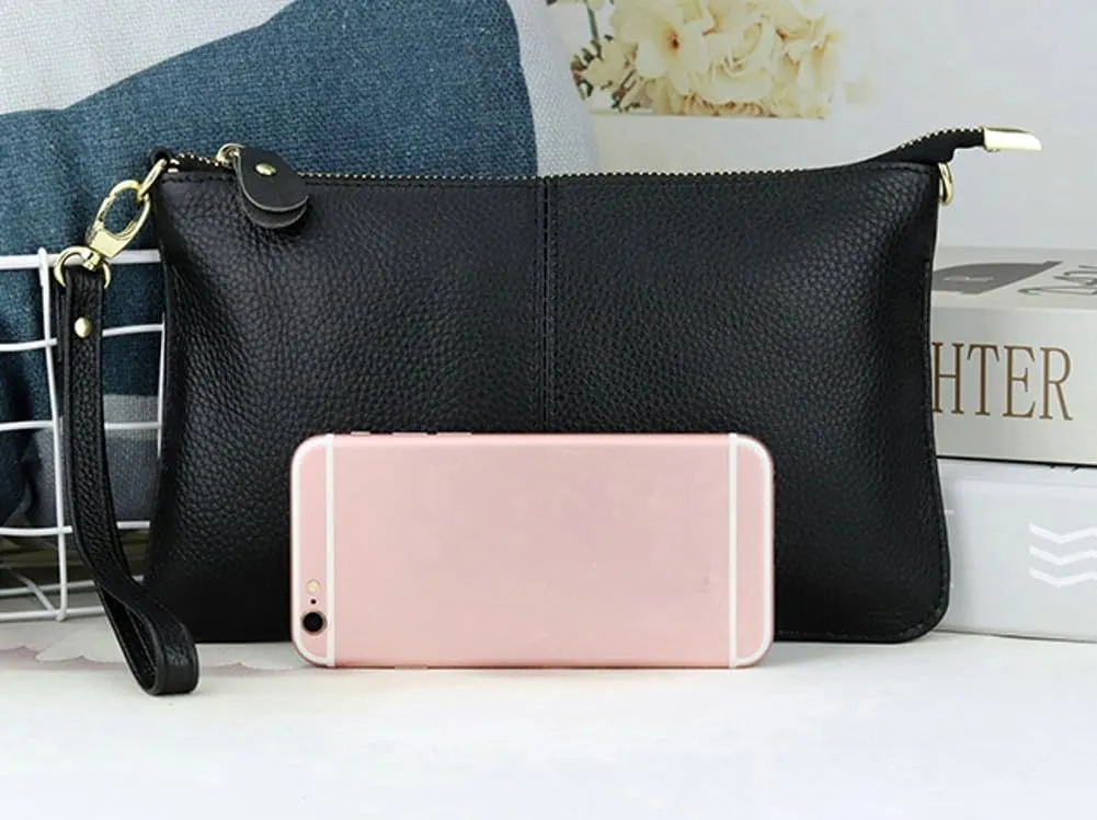 Women's Trendy Leather Shoulder Crossbody Bag Small Square Purse Totes Soft Handbag Satchel Clutch