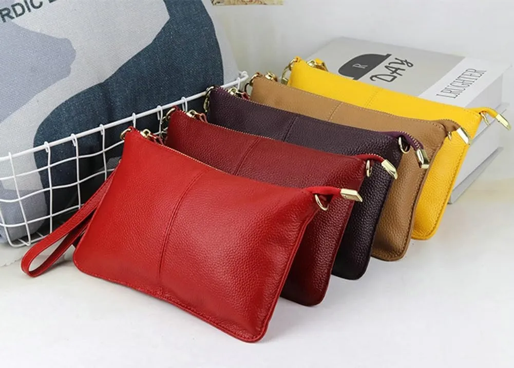 Women's Trendy Leather Shoulder Crossbody Bag Small Square Purse Totes Soft Handbag Satchel Clutch