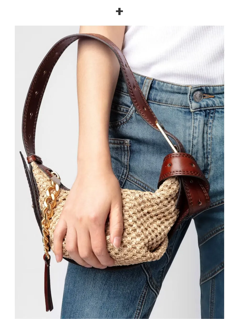 Woven Crossbody Bag