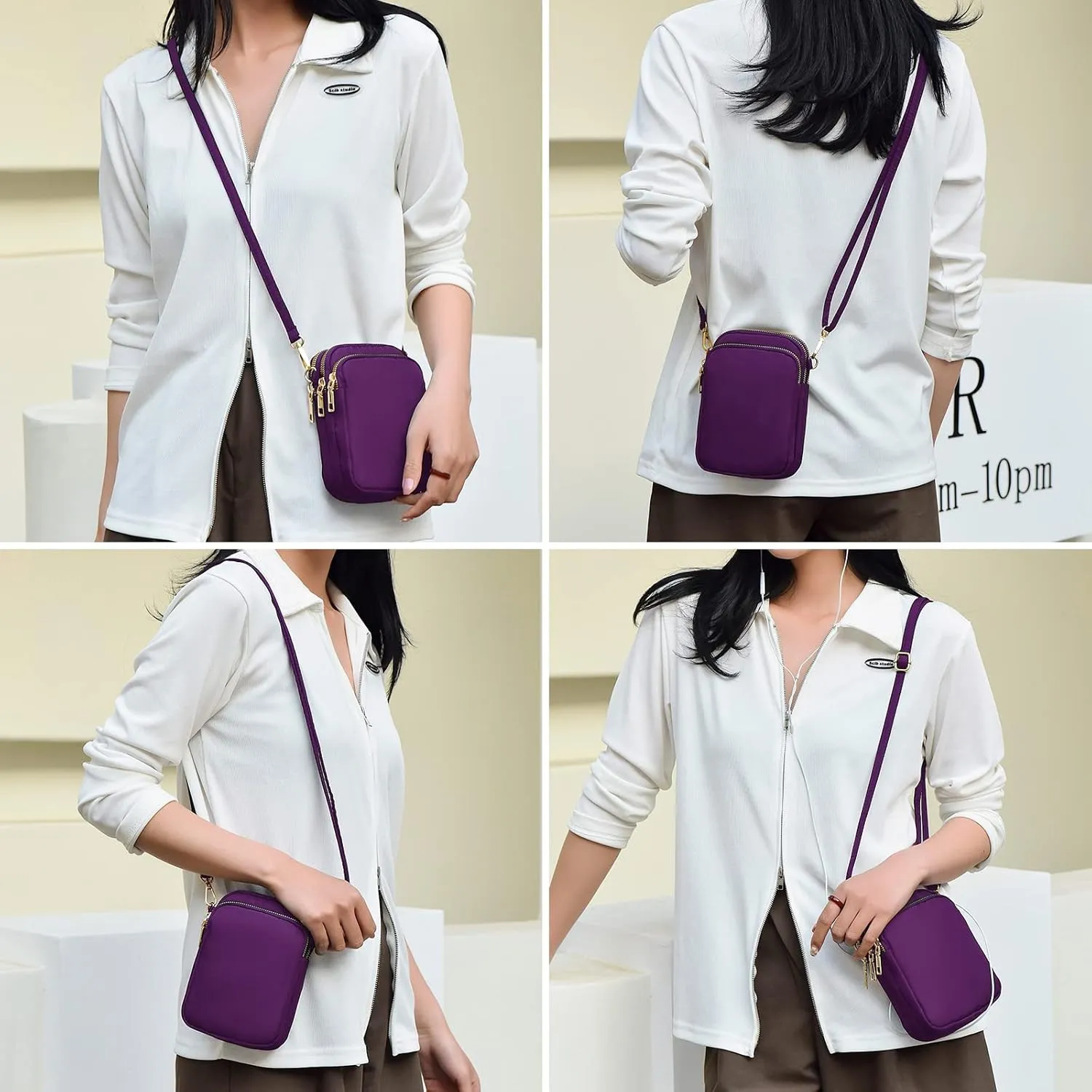 YINHEXI Small Crossbody Bags for Women, Mini Cell Phone Wallet Purse, Shoulder Bag for Women and Men
