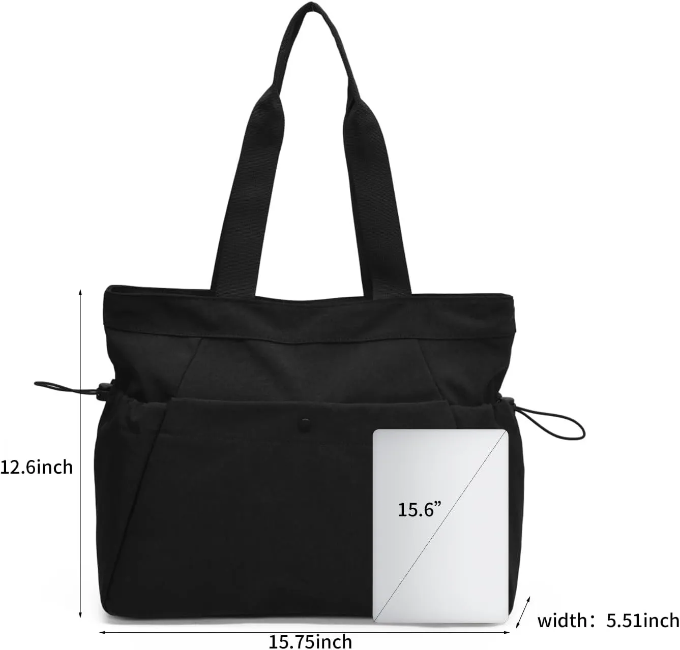 Yoga Bags for Women Yoga Tote Bag Yoga Mats Bags with Adjustable Strap Shoulder Bags Carrier Carryall for Yoga Pilates Travel Beach Gym Work