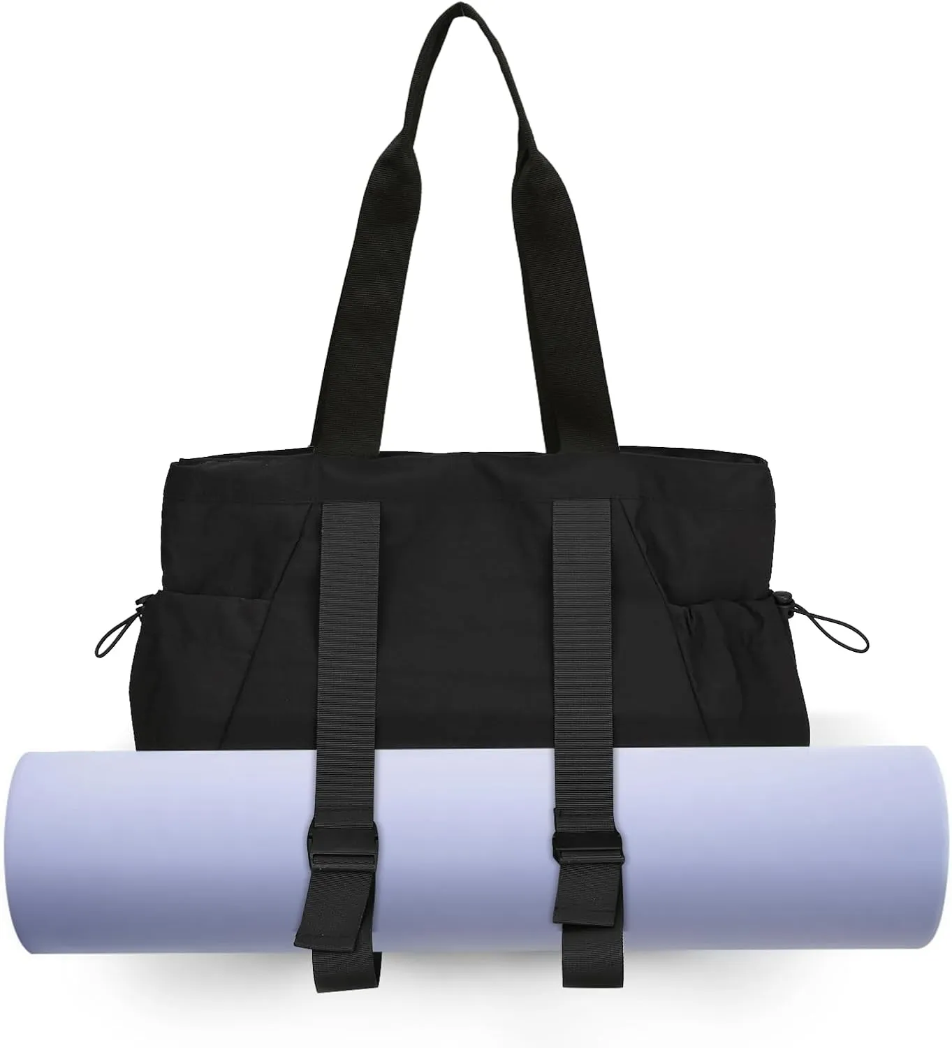Yoga Bags for Women Yoga Tote Bag Yoga Mats Bags with Adjustable Strap Shoulder Bags Carrier Carryall for Yoga Pilates Travel Beach Gym Work