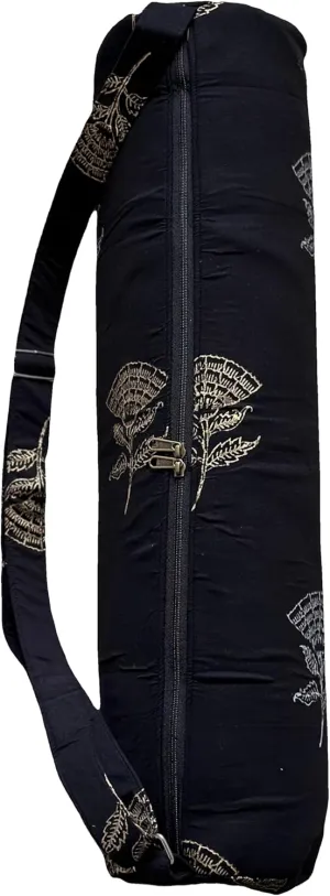 Yoga Mat Bag for Women & Men,Travel Yoga Gym Bag for 1/4"" 1/3"" Thick Exercise Yoga Mat, Full-Zip Yoga Mat Carrier Bag for Class workout Park with Adjustable Strap
