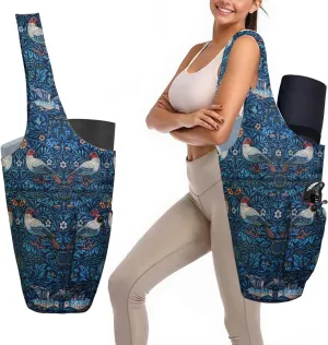 Yoga Mat Bag for Women with Large Side Pocket