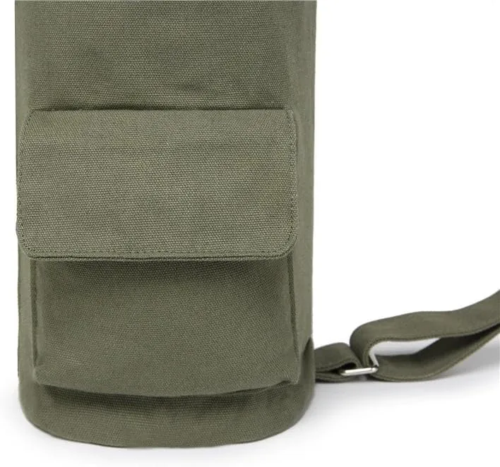 Yoga Mat Bag,Full-zip Exercise Yoga Mat Carrier Bag - Double Storage Pocket,Easy Access Zipper, Adjustable Shoulder Strap and Handle,Fits Most Mats