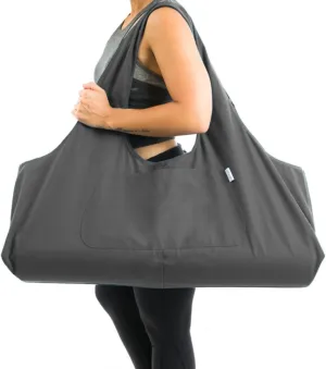 Yogiii Yoga Mat Bag | The ORIGINAL YogiiiTotePRO | Large Yoga Mat Bag or Yoga Mat Carrier with Side Pocket | Yoga Bag Fits Most Size Mats